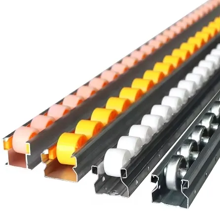 Stainless Steel Dia 38 mm Wheel Conveyor Roller Track